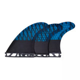 Set 3 Carbon Square Honeycomb G5 Fins / Futures System