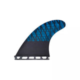 Set 3 Carbon Square Honeycomb G5 Fins / Futures System
