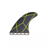 Set 3 Fins Honeycomb Fiber G5 / Futures System