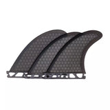 Set 3 Fins  Honeycomb Fiber G5 / Futures System