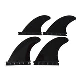 Set 4 Fins Quad Honeycomb Fiber G5 + GL