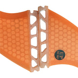 Set 4 Fins Quad Honeycomb Fiber G3 + GL / Futures System