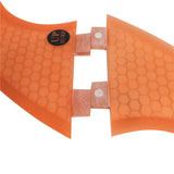 Set 4 Quad Honeycomb Fiber G3 + GL Fins