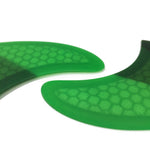 Set 3 Surf Honeycomb Fiber G7 Fins