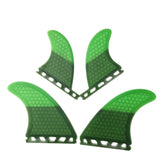 Set 4 Fins Quad Honeycomb Fiber G5 + GL / Futures System