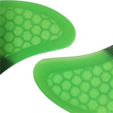 Set 5 Fins Honeycomb Fiber Pack Thruster + Quad /K2.1