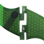 Set 5 Fins Honeycomb Fiber Pack Thruster + Quad/G5 + GL